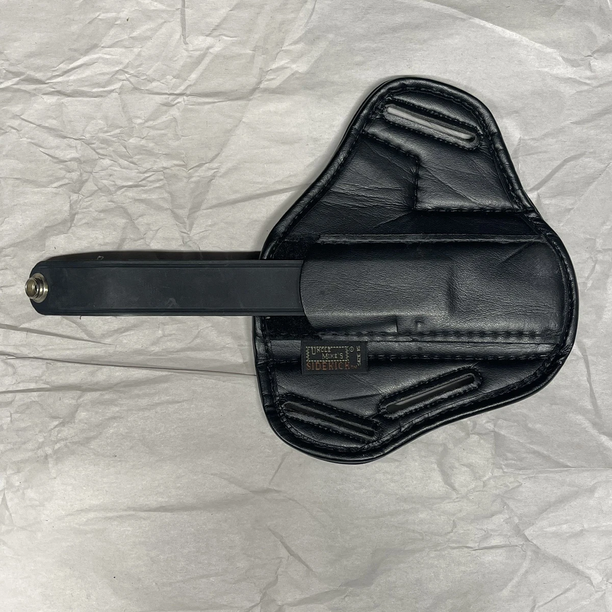 Uncle Mike's Ambidextrous Hip Holster Size 15 - Reversible Inside/Outside Waistband