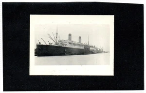 Vintage photograph of White Star liner S.S. Homeric at Southampton (C92267) - Bild 1 von 1