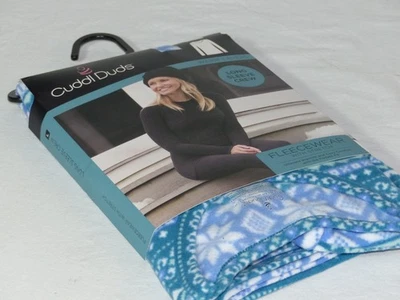 Cuddl Duds Polar MUJER TALLA L GRANDE Manga Larga Camisa Redonda Capa Foto 1 de 2