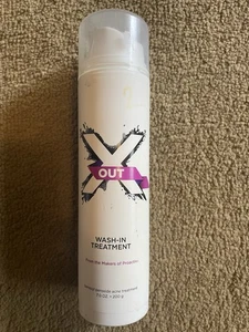 X OUT WASH IN TREATMENT 7 OZ BOTELLA TRATAMIENTO ACNÉ PROACTIV 8/15 95% LLENO - Imagen 1 de 2