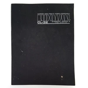 Original Luxman CL-32 – Pre-Amplifier Manual (Vintage) - Picture 1 of 1