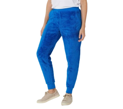 Denim & Co. Jogger Active Sherpa hasta el tobillo zafiro azul elige la talla Foto 1 de 2