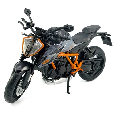 1:12 2022 KTM 1290 Super Duke R Motorcycle Model Diecast Toy Motorcycle Gray - Image 1 of 4