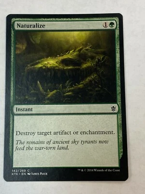 Naturalize - Khans of Tarkir - Magic the Gathering MTG Nice! - Image 1 of 2