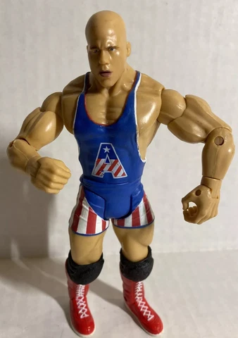 WWE Jakks Pacific 2003 Survivor Series  Kurt Angle Action Figure Team Angle Cover