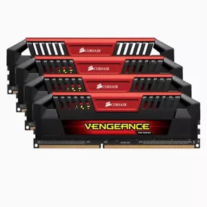 Corsair Pro 32GB 16GB 8GB DDR3 1600MHz CL9 PC3-12800U PC Memory RAM LOT Red UK - Picture 1 of 10