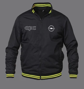 Mens Opel OPC Racing Bomber Jacket Apparel Embroidered - Picture 1 of 3