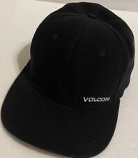 Volcom Men's  Flex Fit Hat Black Size S/M