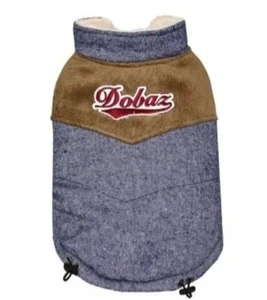 Dobaz DA17027AS Denim Suede Dog Jacket - Small - Picture 1 of 8
