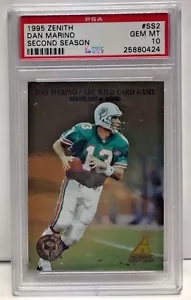 Dan Marino 1995 Pinnacle Zenith Second Season #SS2 - PSA 10 Gem Mint - Pop 5 - Picture 1 of 1