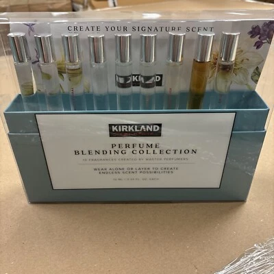 Kirkland Perfume Blending Collection Rollerballs 9pc Set *MISSING “WOOD” SCENT* - Image 1 of 4