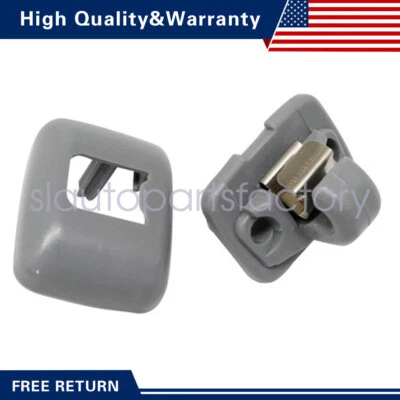 Se adapta a Audi RS5 10 11-16 izquierda derecha parasol gris clip soporte gancho Foto 1 de 4