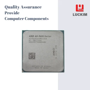 AMD A8-9600 CPU - Socket AM4 4 Cores 4 Threads 3.1GHz 1MB L2 Cache 2MB L3 Cache - Picture 1 of 7