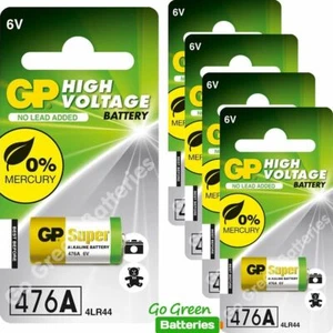 5 x GP 4LR44 6V Alkaline Batteries 476A A544 PX28A L1325 - Picture 1 of 9