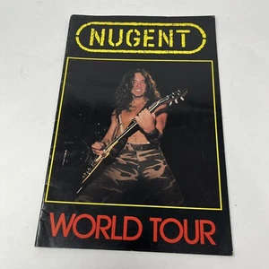 TED NUGENT 1982 WORLD Tour Concert Program Tour Book - Picture 1 of 3
