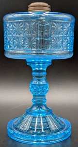 Antique King, Son & Co. Two Panel Oil Stand Lamp - Picture 1 of 22