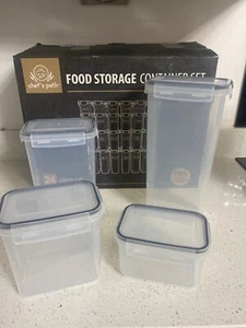 Set Contenitori Ermetici per Alimenti - 24 Pezzi, Organizzazione Cucina e Dispensa, - Foto 1 di 4