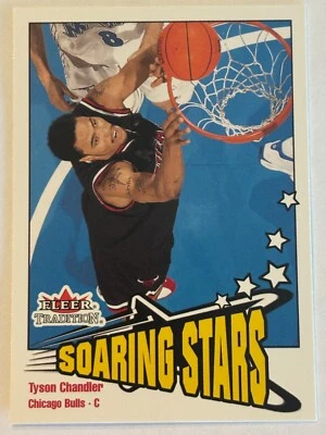 2002-03 Fleer Tradition #224 Tyson Chandler Chicago Bulls Soaring Stars - Image 1 of 2