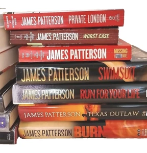 Lot of 15 James Patterson Books 10 HC 5 PB, Alex Cross And More - Picture 1 of 4