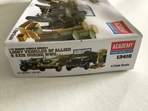 ✅ Academy 13416 1:72 WWII Leichte Fahrzeuge versiegelt (DL04-11R7/1) - Bild 1 von 9