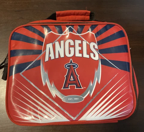 Anaheim Angels Insulated Lunch Bag. Insulated. Zipper Closure (2018) Cover