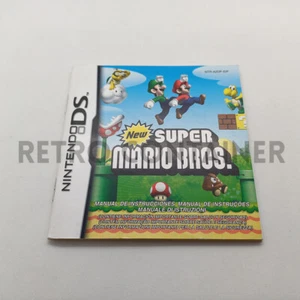 Vintage Spiel NINTENDO DS - New Super Mario Bros Solo Booklet - Nur Buch - Bild 1 von 1
