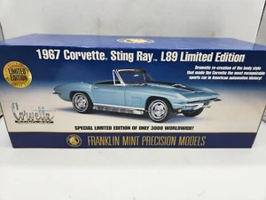 Franklin Mint 1967 Corvette Sting Ray L89 Limited Edition - New / Sealed - Picture 1 of 8
