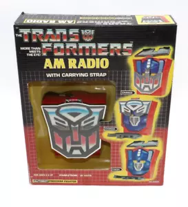 Transformers AM Radio con cinghia di trasporto n. 20004 Power Tronic 1984 Nuovo con scatola - Foto 1 di 6