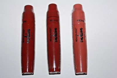 Revlon Kiss Cushion Lip Tint 2x #200 Fancy Rose + #210 Pretty Rose Sealed - Image 1 of 2