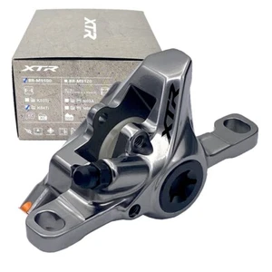 Shimano XTR BR-M9100 2-Piston Post Mount Disc Brake Caliper w/K04Ti Metal Pad - Picture 1 of 10