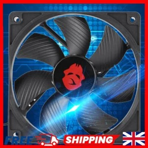 12cm Big 4 Pin High Speed Desktop Chassis Fan 12V Computer Case Radiator Cooler - Picture 1 of 9