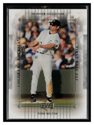 2003 UD Patch Collection #38 Todd Helton - Image 1 of 2