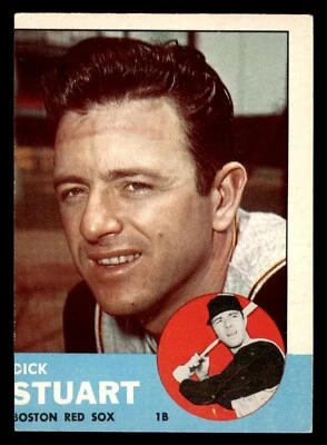 1963 Topps Baseball #285 Dick Stuart VG *d3 - Image 1 of 2