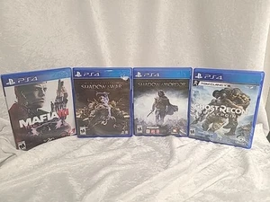 Middle Earth: Shadow of Mordor, Shadow Of War,Mafia 3, Ghost Recon Breakpoint - Picture 1 of 13