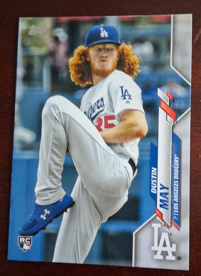 2020 Topps - Dustin May #235 (RC) Los Angeles Dodgers - Image 1 of 2