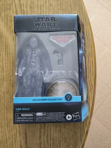 Holocomm Collection Star Wars Han Solo Action Figure Hasbro Black Series  - Imagen 1 de 12