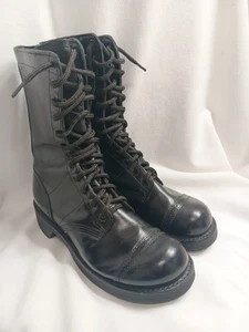 Corcoran XC1500 Leder Militär Springerstiefel 7D schwarz - Bild 1 von 16