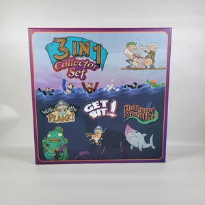 Mayday Games 3 IN 1 Collector Set Board Game 100% COMPLETE 2014 OOP RARE Get Bit - Picture 1 of 14