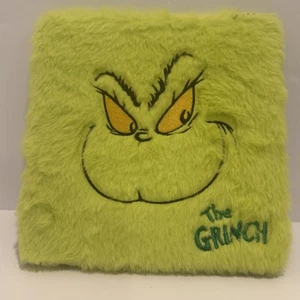 Paleta de sombras de ojos The Grinch 16 colores espejo felpa caja cubierta Dr Seuss DAÑADO - Imagen 1 de 7