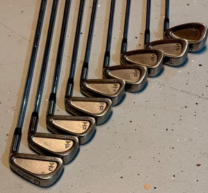 Titleist DCI Black RH 3-PW & SW MS-209 Stiff Irons Lightly Used 9 clubs total - Picture 1 of 6
