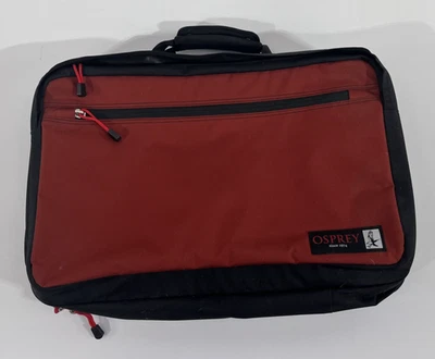 Bolso convertible Osprey Heritage Turnstone 42L rojo bolsillo para computadora portátil Foto 1 de 4