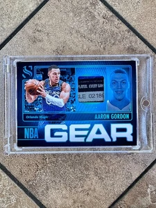 Aaron Gordon 2024 Panini Silhouette NBA Gear Laundry Tag Game Used Patch /5 - Picture 1 of 2