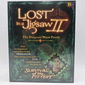 Lost in a Jigsaw II 2 diagonales Labyrinth Puzzle 515 Teile 2001 versiegelt - Bild 1 von 7