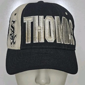 Vintage Frank Thomas 35 Chicago White Sox Starter SnapBack Cap Mütze bestickt - Bild 1 von 12