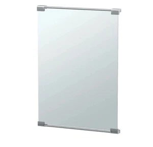 1521 Large Fixed Mount Decor Mirror, Chrome, 30-inch - Picture 1 of 4
