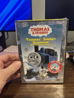 Thomas & Friends Thomas' Snowy Surprise DVD W/ CD Music Sampler Train BRAND NEW Foto 1 de 3