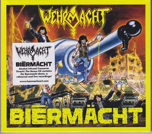 Wehrmacht 1988 2CD - Biermacht (2021 Remaster) D.R.I./Cryptic Slaughter - Sealed - Bild 1 von 2