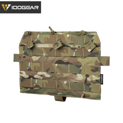 IDOGEAR Tactical Triple 5.56 Mag Pouch MOLLE Panel Solapa Desmontable JPC2.0 AVS MC - Imagen 1 de 4