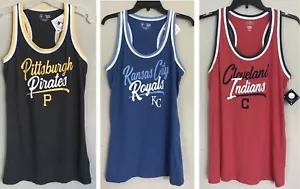 Nuova canotta MLB donna senza maniche baseball donna canotta maglietta - SCEGLI UNA SQUADRA - Foto 1 di 28