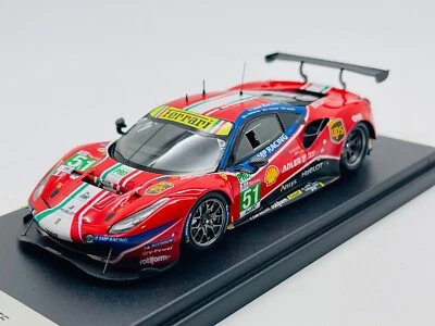 LOOKSMART LSLM106 FERRARI 488 GTE AF Corse n°51 2nd GTE Pro Le Mans 2020 1.43 - Photo 1/4